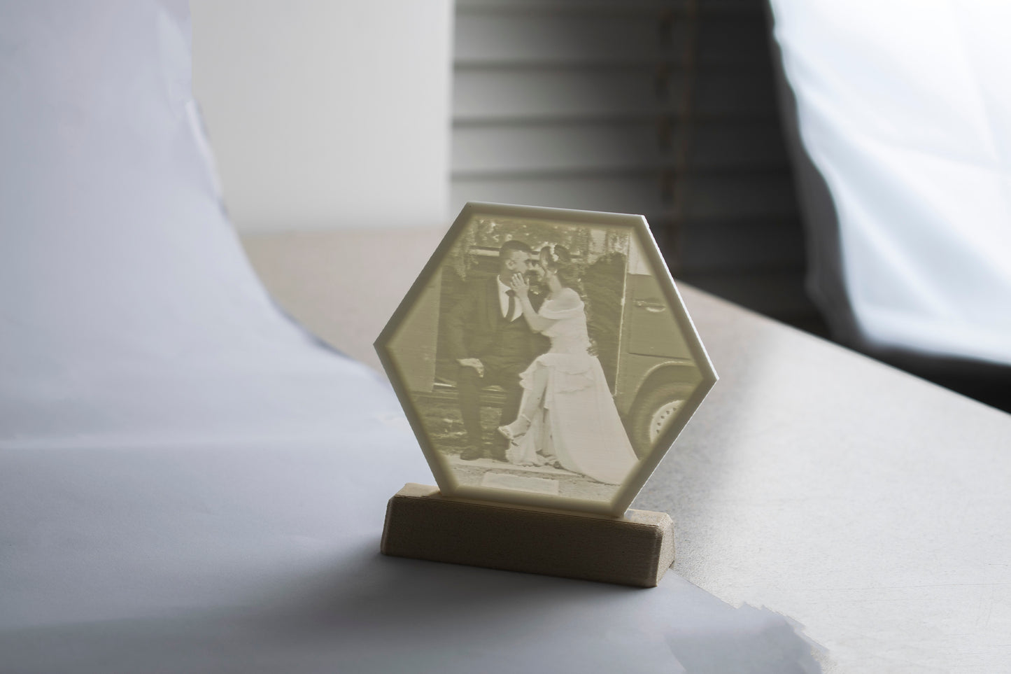 Lithophane s vlastní fotografií