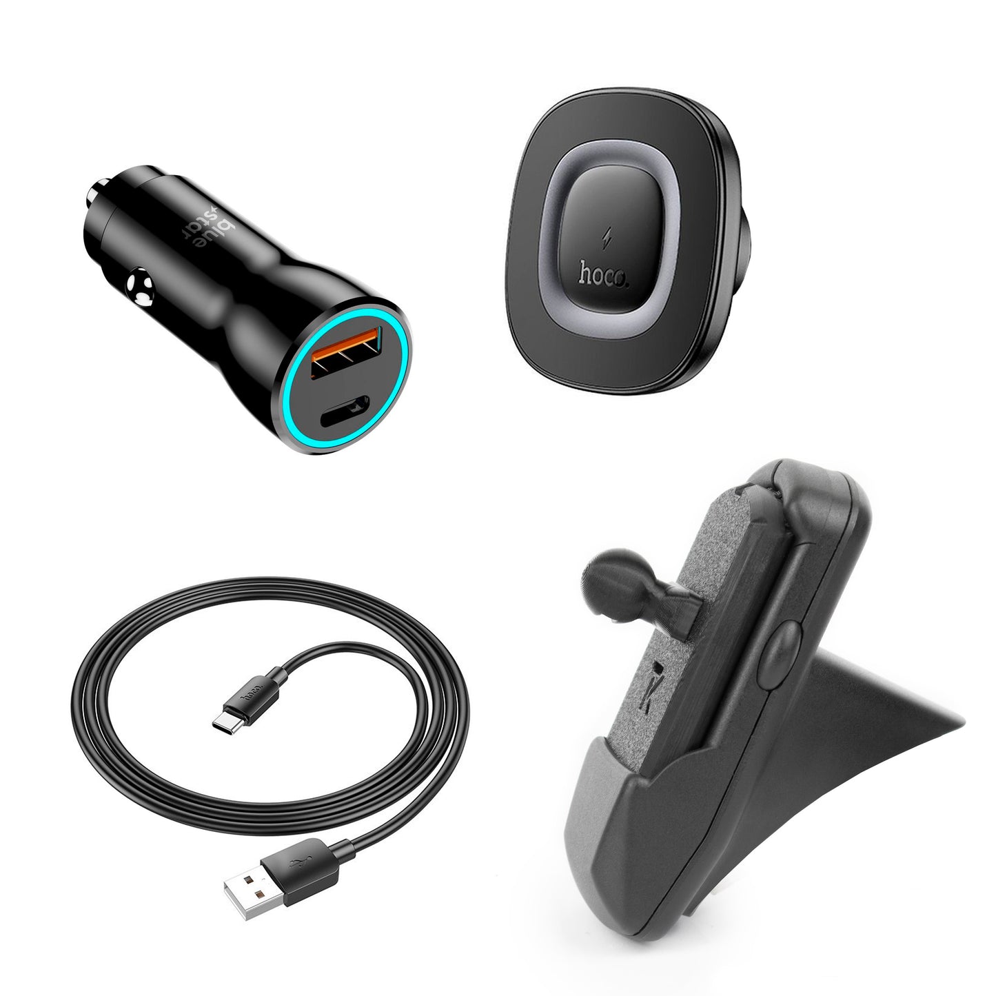 Magnetyczny uchwyt na telefon do Volkswagen Passat / Golf / Touran / Tiguan / Caddy / T5