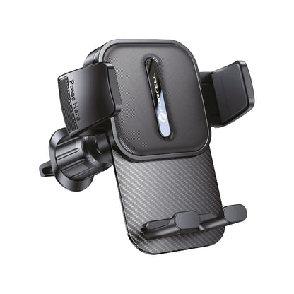 Uchwyt na telefon do samochodu uniwersalny Forcell F-Grip Guardian AV do kratki czarny