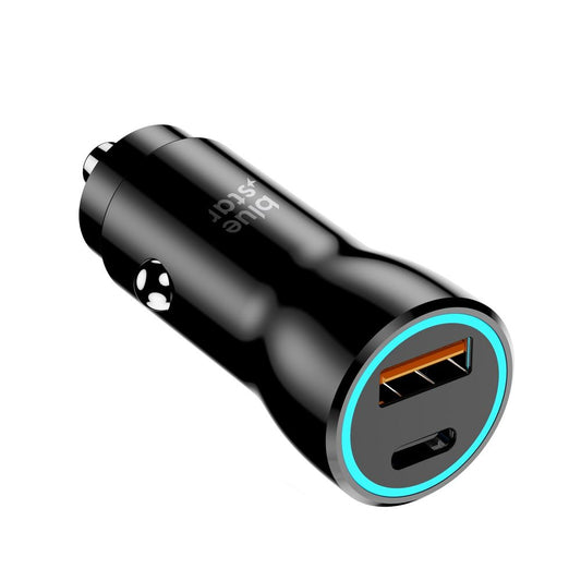 Ładowarka samochodowa USB C + USB A QC3.0 PD AFC PPS 3A 25W