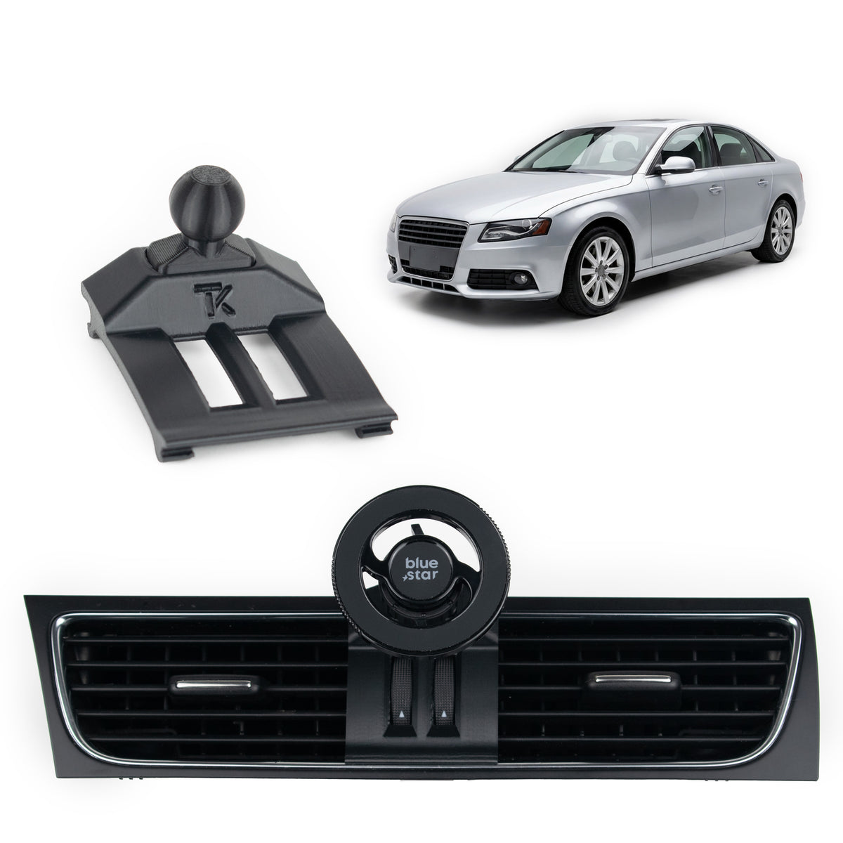 Magnetische Handyhalterung für Audi A4 B8 / A5 8T 2008 - 2015