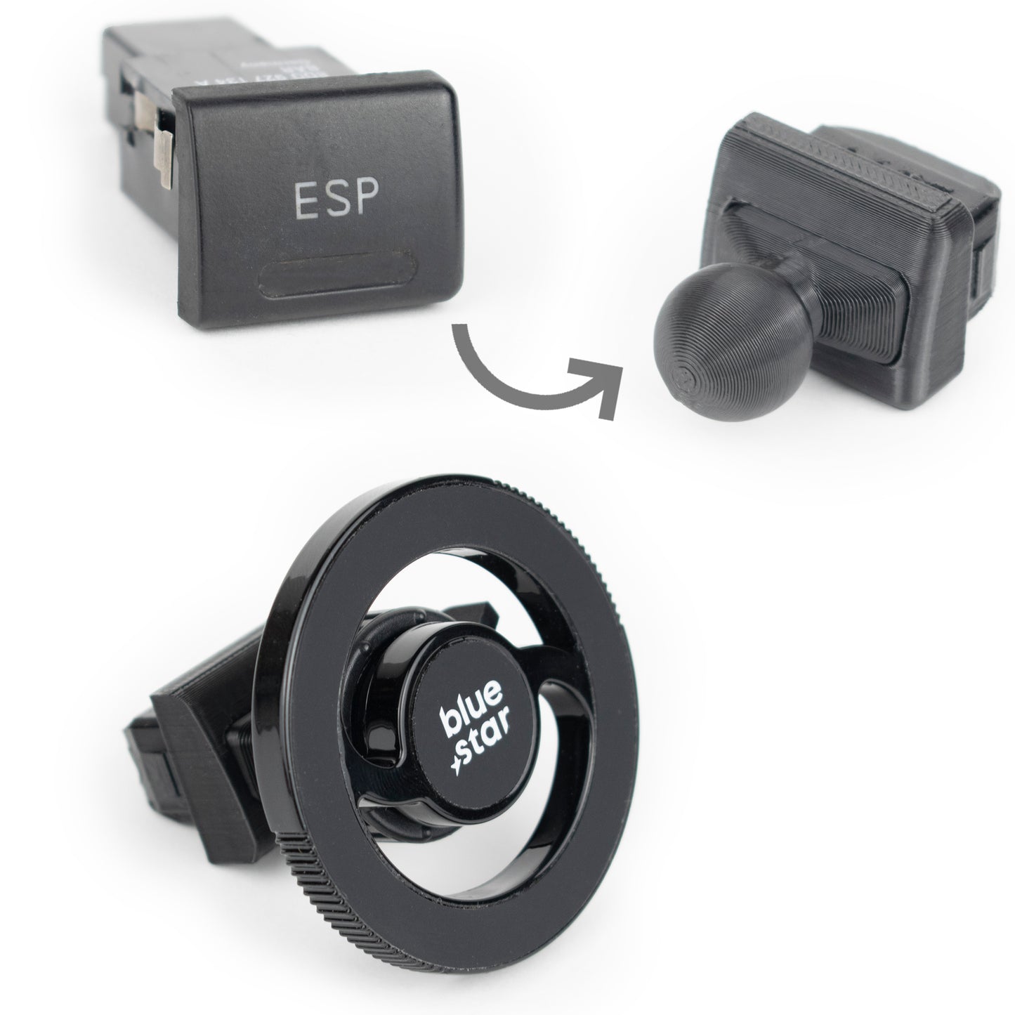 Magnetyczny uchwyt na telefon do Audi A4 B5 LIFT