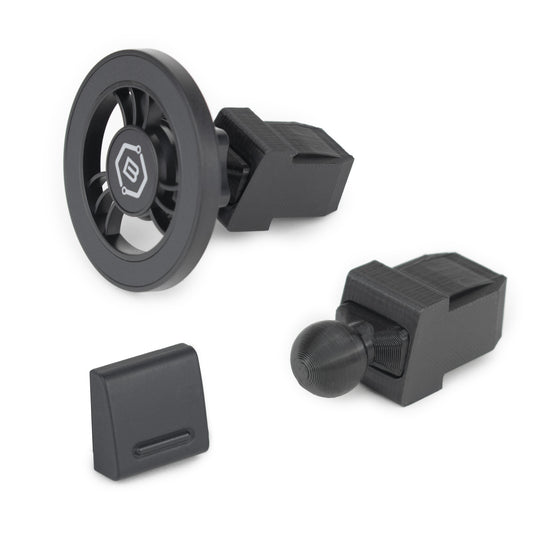 Magnetyczny uchwyt na telefon do Audi A4 B6 / B7 Przycisk