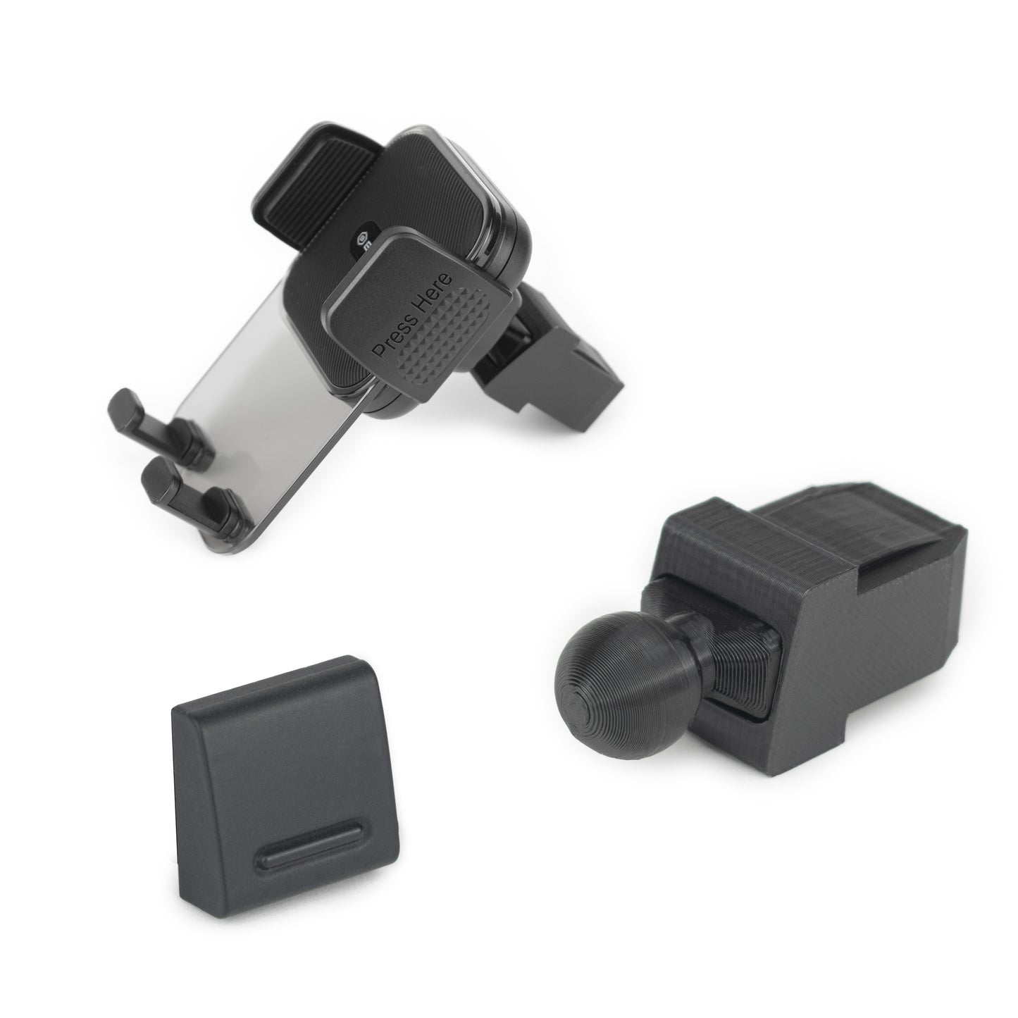 Uchwyt na telefon do Audi A4 B6 / B7 Seat Exeo Przycisk