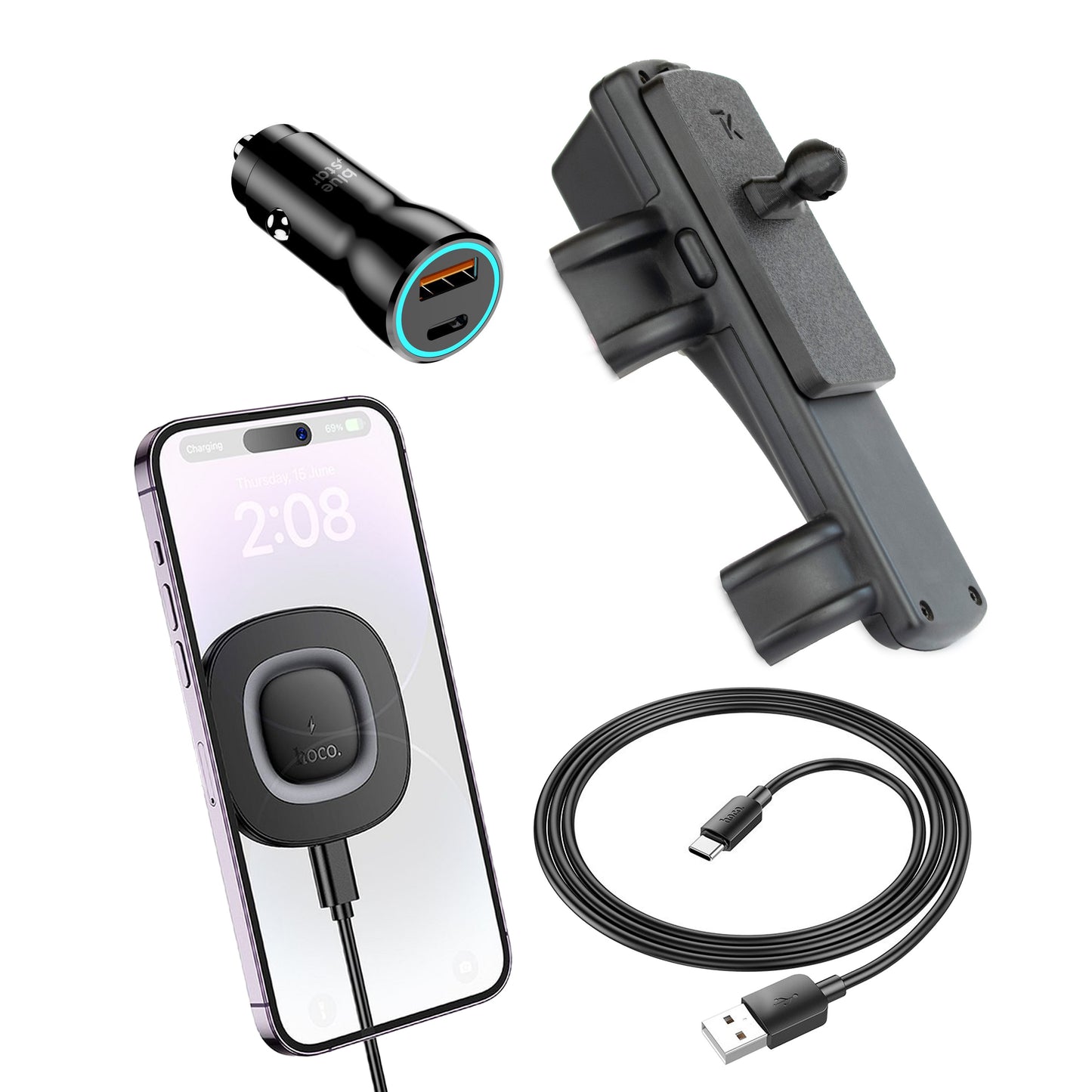 Magnetische Handyhalterung für Audi A4 / A3 / A2 / TT / Skoda Octavia II